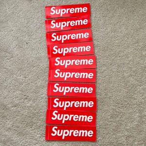 Supreme stickers